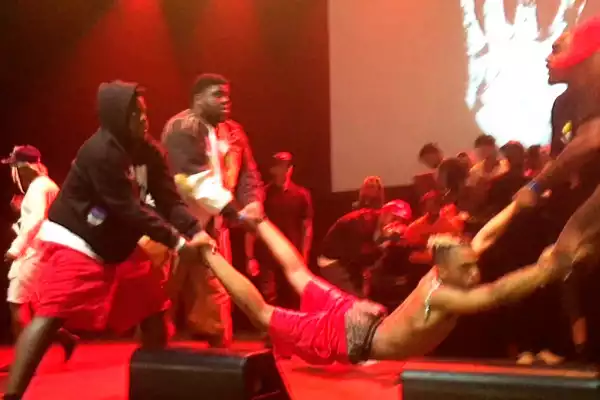 XXXTENTACION Hurled Into Barrier Amidst Failed Crowd Surfing Attempt